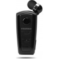 Ασύρματα Ακουστικά Fineblue F910 Bluetooth Clip-On Handsfree με Δόνηση και Επεκτεινόμενο Καλώδιο Μαύρο