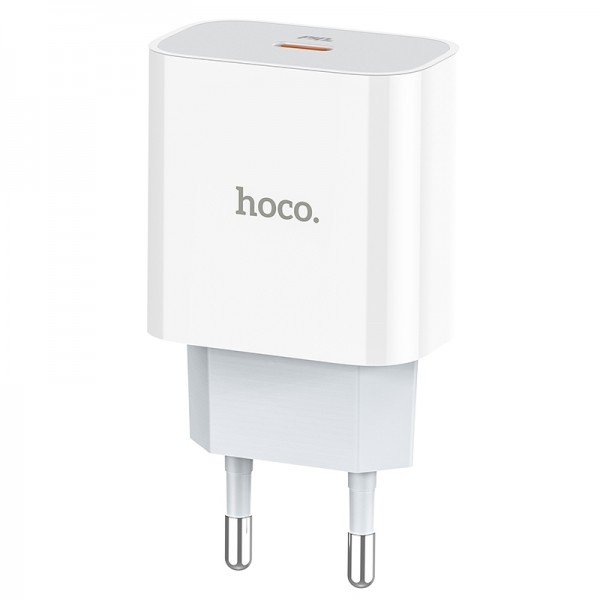 Hoco C76A Plus Fast Charger 20W White