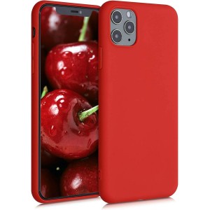 Oem Θήκη Σιλικόνης Matt 1,2 mm Για Apple iPhone 14 6.1" Κόκκινο